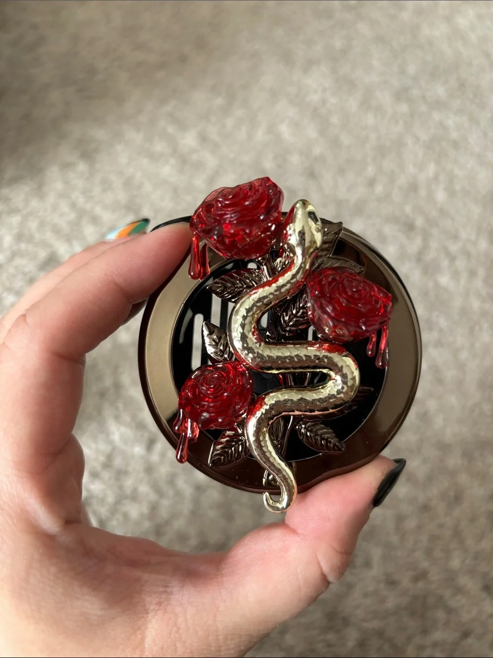 Bath and body works Halloween Sugar Skull & Snake Floral scentportable
